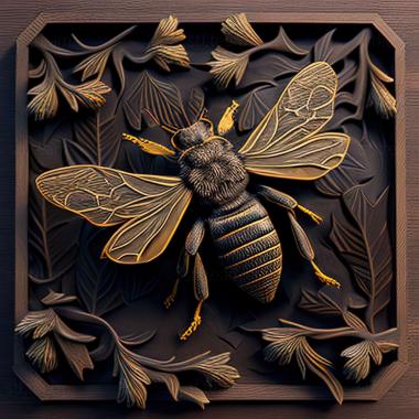 3D модель Megachile uralis (STL)